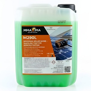 [M4634652L] - M290 Mmaxima Solar Cleaner – Napelem tisztító koncentrátum, 5 kg (professzionális napelem tisztító folyadék)