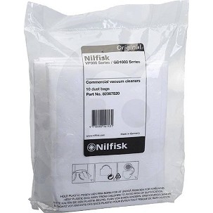 [N82367820] - Nilfisk VP300 Szintetikus porzsák 10 db/csom