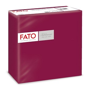 [88400401] - Fato Airlaid szalvéta 40x40cm bordó 50 lapos