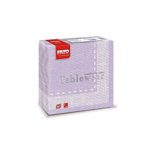 [88403500] - Fato Airlaid szalvéta 40x40cm Cachemire lilac-halvány lila mintás 50 lapos
