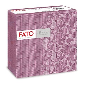 [88443300] - Fato Airlaid szalvéta 40x40cm Drops gránátvörös 50 lapos