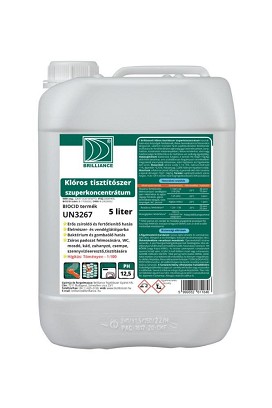 [KT5] - Brilliance® Klóros tisztítószer szuperkoncentrátum 5 liter