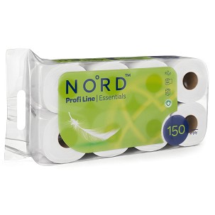 [21508-64N] - NORD Profi line Essentials kistekercses toalettpapír 2 rétegű fehér 8 tekercses