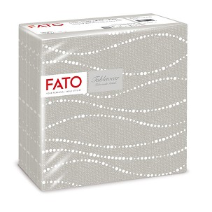 [88446600] - Fato Airlaid szalvéta 40x40cm Perle dove-grey 50 lapos