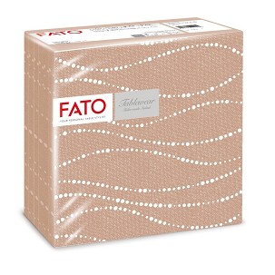 [88446700] - Fato Airlaid szalvéta 40x40cm Perle hazelnut 50 lapos