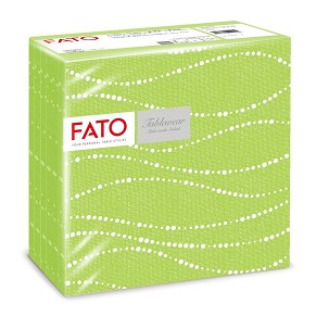 [88446400] - Fato Airlaid szalvéta 40x40cm Perle pisztácia 50 lapos