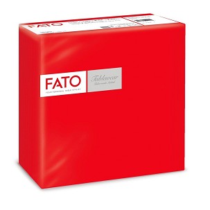 [88401501] - Fato Airlaid szalvéta 40x40cm Piros 50 lapos