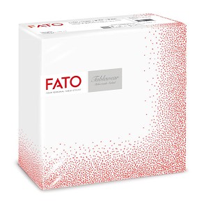 [88445200] - Fato Airlaid szalvéta 40x40cm Puntini piros 50 lapos