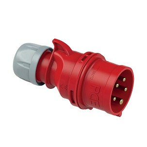 [280-105] - Commel CEE Industrie-Kupplungsstecker IEC 309 63 A 400 V ~ 5P IP44