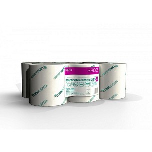 [TUB22006] - Tubeless PRO 225 Maxi tekercses kéztörlő 2réteg cell 20x25cm/lap 912lap 228m 6 tekercs/zsugor