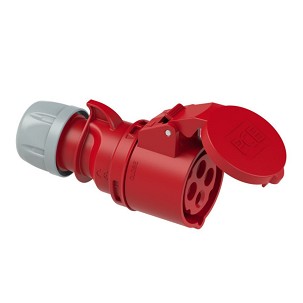 [281-102] - CEE Industrie-Kupplung (bewegliche Ausführung) IEC 309 32 A 400 V ~ 4P IP44