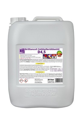 [FFD4-520B] - Brilliance® Felületfertőtlenítő D4,5 - 20 liter