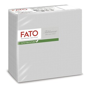 [88444200] - Fato Airlaid szalvéta 40x40cm Shade silver 50 lapos