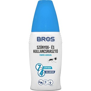 [B001235] - Bros Plus szúnyog és kullancs riasztó pumpás 50ml