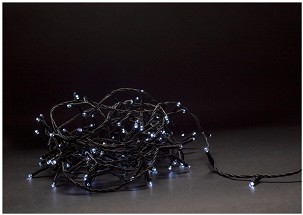 [ECL-120-CW-IR] - Entac Karácsonyi IP44 120 LED Füzér CW 9m Távirányítóval