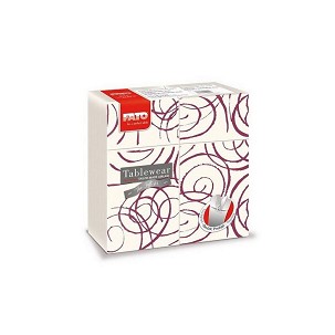 [88470800] - Fato Airlaid szalvéta Quick Pocket 40x40cm Magie bordeaux 40 lapos