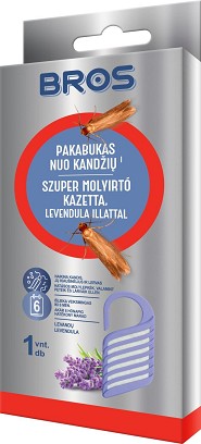 [B001231] - Bros Molyirtó kazetta levendula illatú
