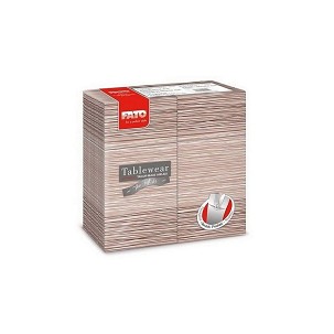[88471400] - Fato Airlaid szalvéta Quick Pocket 40x40cm Millerighe cappuccino 40 lapos