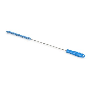 [1041B] - Igeax élelmiszeripari kémcső-, és üvegtisztító kefe, átmérő 10mm, hossz 50cm, kék