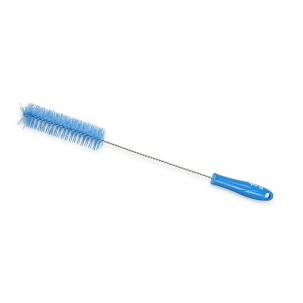 [1044B] - Igeax élelmiszeripari kémcső-, és üvegtisztító kefe, átmérő 40mm, hossz 50cm, kék