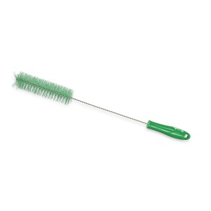 [1044G] - Igeax élelmiszeripari kémcső-, és üvegtisztító kefe, átmérő 40mm, hossz 50cm, zöld