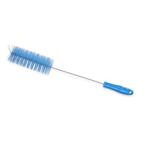 [1046B] - Igeax élelmiszeripari kémcső-, és üvegtisztító kefe, átmérő 60mm, hossz 50cm, kék
