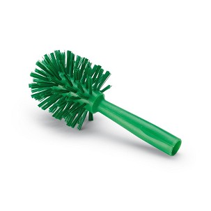 [1033GT] - Igeax élelmiszeripari csőtisztító kefe, menetes nyélhez, 90mm zöld