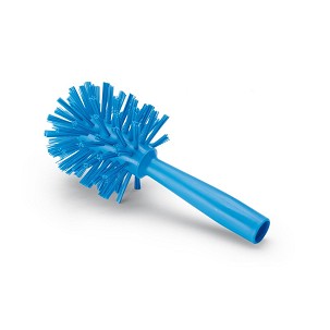 [1033BT] - Igeax élelmiszeripari csőtisztító kefe, menetes nyélhez, 90mm kék