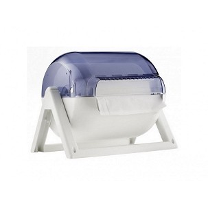 [A63610] - Mar Plast geschlossener Industrierollenhalter, auch wandmontierbar, HACCP