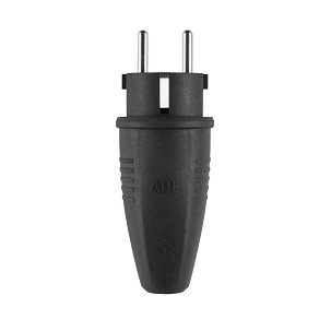 [290-311] - Commel földelt dugvilla, schuko 16 A 250 V ~, Gumi IP44