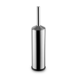 [DM0953] - Falra szerelhető wc kefe, rozsdamentes acél tartóval, fényes,