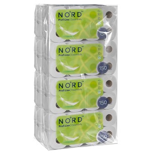 [21508-64N-ZS] - NORD Profi line Essentials kistekercses toalettpapír 2 rétegű fehér 8x 8 tekercs (1 zsák)