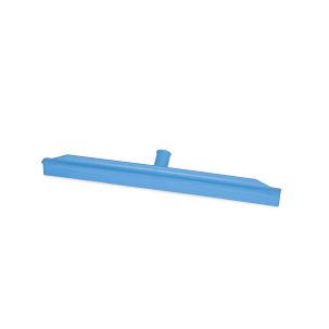 [1057B] - Igeax Lebensmittelindustrie-Monoblock professioneller Gummi-Bodenabzieher, mit Gewinde, 55 cm blau