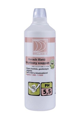 [FSZB1] - Brilliance® Barack illatú folyékony szappan 1 liter