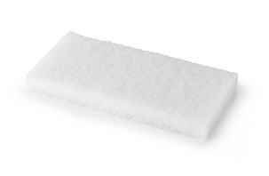 [1030W] - Igeax élelmiszeripari súroló pad fehér