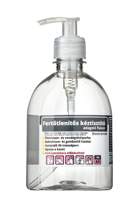 [FK05-HF] - Brilliance Fertőtlenítős kéztisztító adagoló flakon 500 ml (üres)