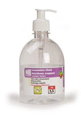 [LIFSZ05-HF] - Brilliance Levendula illatú folyékony szappan adagoló flakon 500ml (üres)