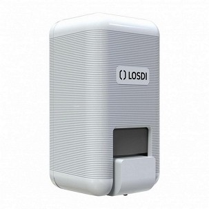 [CJ3003B] - Losdi ECO LUX Line folyékony szappan adagoló, fehér 1 literes