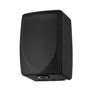 [KW1029BL] - Kézszárító Mini, fekete, rozsdamentes acél 1350W