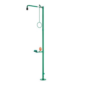 [BR-832-085] - B-Safety ClassicLine biztonsági testzuhany szemzuhannyal, padlóra szerelhető