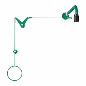 [BR-088-085] - B-Safety ClassicLine biztonsági testzuhany, húzórúd-eltereléssel, ajtó fölé szerelhető