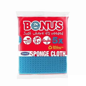 [B156] - Bonus Szivacsos törlőkendő 5 darabos