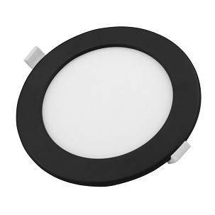 [337-714] - Commel LED-Panel rund 12W 2700/4000/6500K 170mm schwarz
