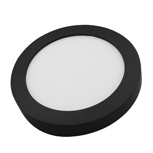 [337-728] - Commel LED panel kerek 18W 2700/4000/6500K 226mm fekete