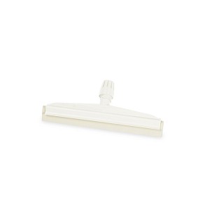 [1024W] - Igeax élelmiszeripari gumis padlólehúzó, univerzális nyélcsatlakozással, 35 cm fehér