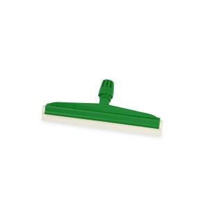 [1024G] - Igeax élelmiszeripari gumis padlólehúzó, univerzális nyélcsatlakozással, 35 cm zöld