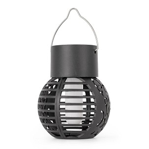 [EGSL-P1LF-H] - Entac Kerti Szolár Lámpa Láng Effekttel, Függő Lámpás, 6db WW SMD LED, 12db/kínáló
