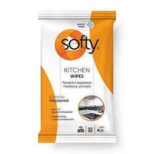 [SNTK40] - Softy konyhai nedves tisztítókendő 40 lap