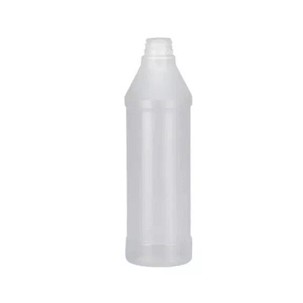 [VFK260050] - Kiehl szóróflakon hosszúkás, átlátszó, szórófej nélkül, üres, biztonsági záras 500ml