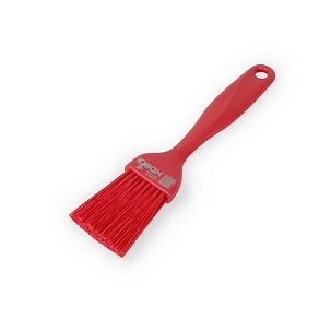 [1129RSS] - Igeax Flachpinsel für die Lebensmittelindustrie, rot, 35mm breit, mit 0,2mm weichen Borsten